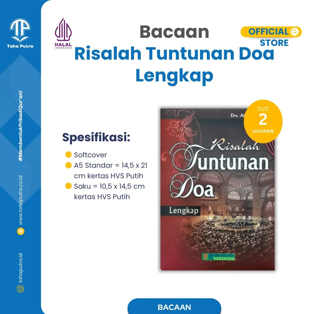 RISALAH TUNTUNAN DOA LENGKAP HVS